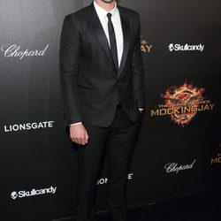 Liam Hemsworth en la fiesta de presentación de 'Sinsajo. Parte 1' en Cannes 2014