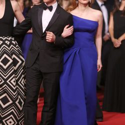 Jessica Chastain y James McAvoy en el Festival de Cannes 2014