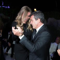 Antonio Banderas baila enla fiesta de Di Grisogono en el Festival de Cannes 2014