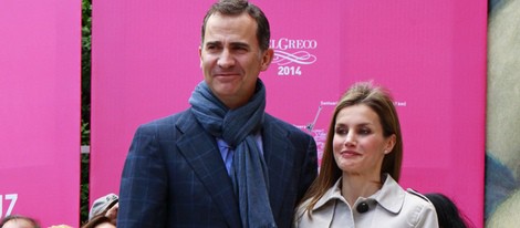 Los Príncipes de Asturias visitan El Griego de Toledo en su décimo aniversario de boda