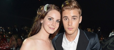 Lana del Rey y Justin Bieber en la gala amfAR del Festival de Cannes 2014