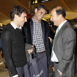Raúl y Fernando Hierro vuelan a Lisboa para la final de la Champions 2014