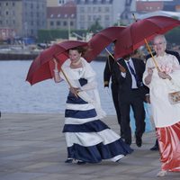 Sonia de Noruega y Margarita de Dinamarca celebran los 200 años de la Constitución Noruega en Copenhague