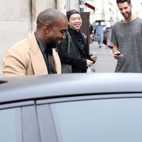 Kanye West y Kim Kardashian en Paris