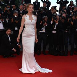 Uma Thurman en la clausura del Festival de Cannes 2014