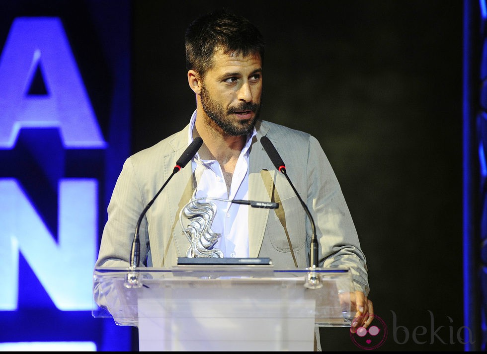 Hugo Silva, premiado en la apertura del Festival de Cine de Alicante 2014
