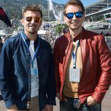 Max Biaggi y Jorge Lorenzo en el Gran Premio de Mónaco 2014