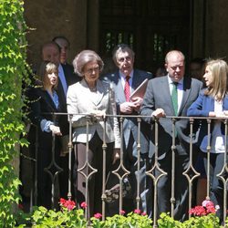 La Reina Sofía visita el Real Monasterio de San Jerónimo de Yuste