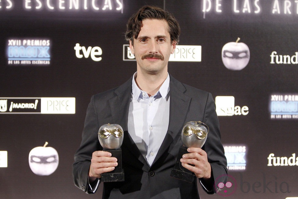 Juan Diego Botto en la entrega de los Premios Max 2014