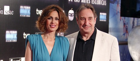 Juanjo Puigcorbé y Lola Marceli en la entrega de los Premios Max 2014