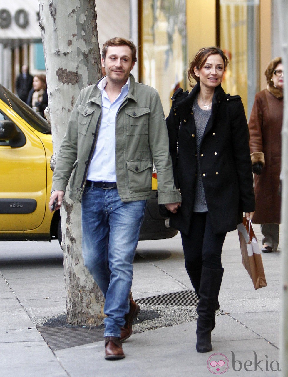 Juan Peña y Sonia González pasean su amor por las calles de Madrid