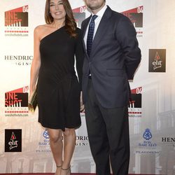 Raúl Gracia 'El Tato' y Raquel Revuelta en la apertura de un hotel en Madrid