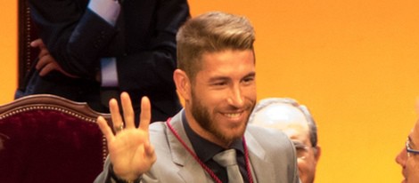 Sergio Ramos recibe la Medalla de Oro de Sevilla