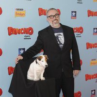 Álex de la Iglesia en la premiere de 'Pancho, el perro millonario' en Madrid