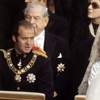 El Rey Juan Carlos I y la Reina Sofia en el entierro del papa Pablo VI