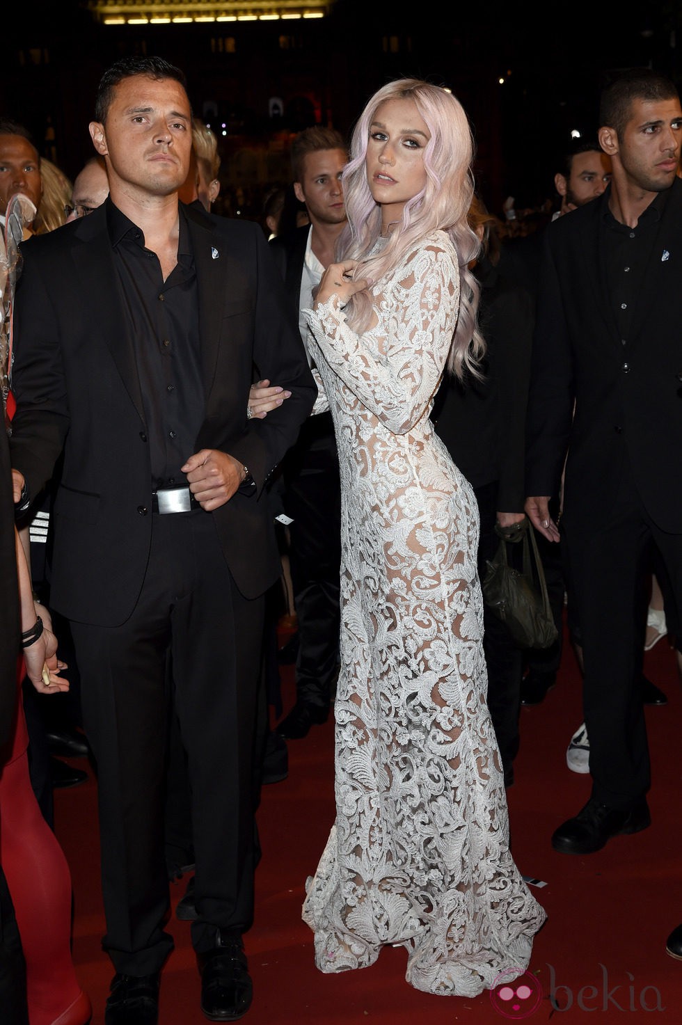 Kesha en la gala Life Ball 2014 de Viena.