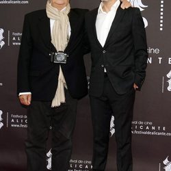 Carlos Saura y Manuel Bandera en el Festival de Cine de Alicante 2014.