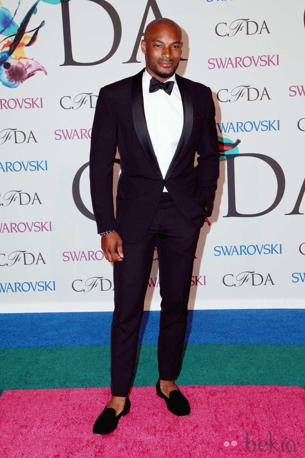 Tyson Beckford en los CFDA Fahshion Awards 2014