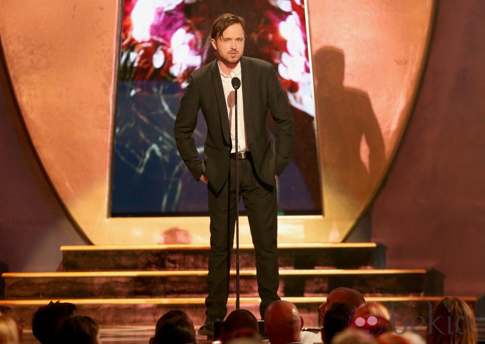 Aaron Paul en la gala de los premios Guys Choice 2014