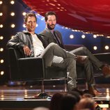 Matthew McConaughey y Keanu Reeves en los premios Guys Choice 2014