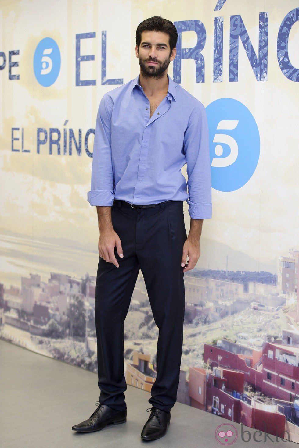 Rubén Cortada en la presentación del rodaje de la segunda temporada de 'El Príncipe'
