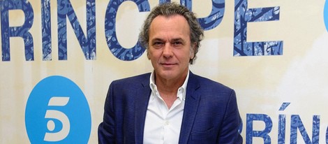José Coronado en la presentación del rodaje de la segunda temporada de 'El Príncipe'