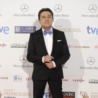 Mariano Peña en la entrega de los Premios Iris 2014