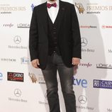 Jorge Blas en la entrega de los Premios Iris 2014