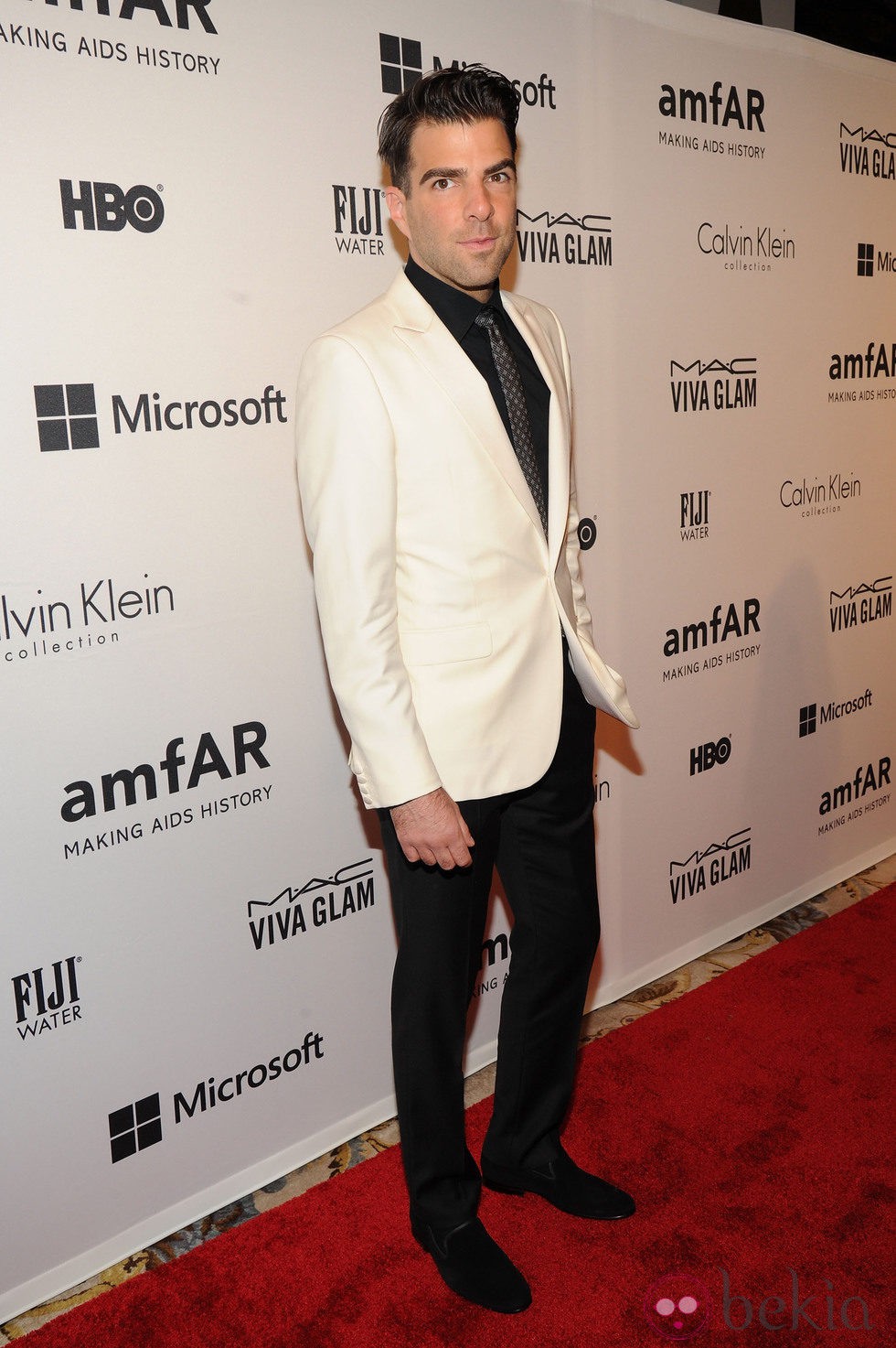 Zachary Quinto en la Inspiration Gala 2014 de amfAR