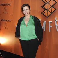Llum Barrrera en la inauguración de Atresmedia Café en Madrid