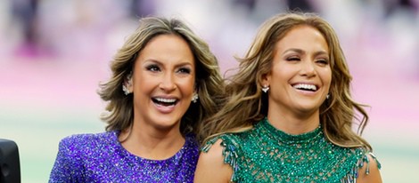 Jennifer Lopez y Claudia Leitte en la inauguración del Mundial 2014