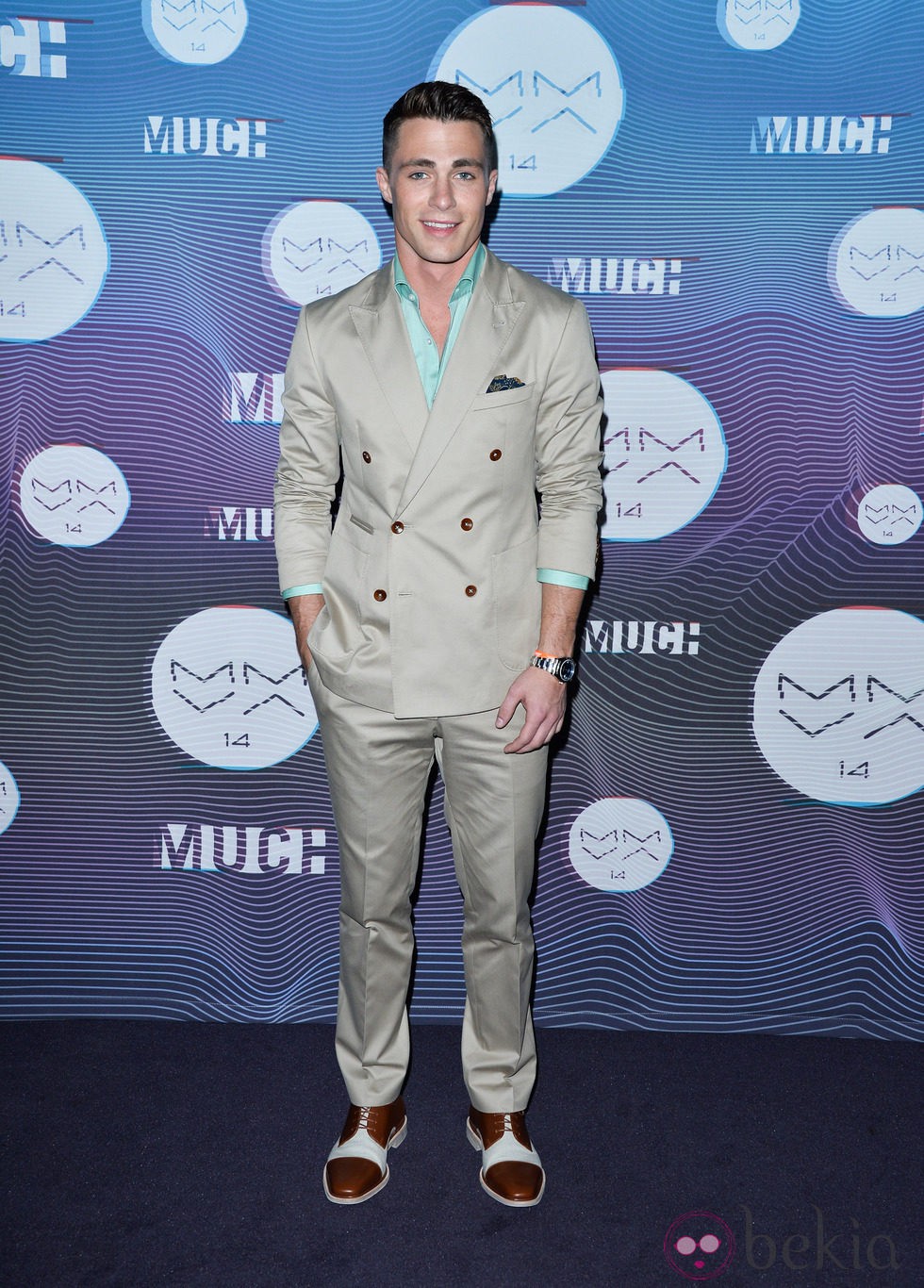 Colton Haynes en los Premios Much Music Video 2014