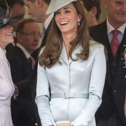 Kate Middleton en la procesión de la Orden de la Jarretera 2014