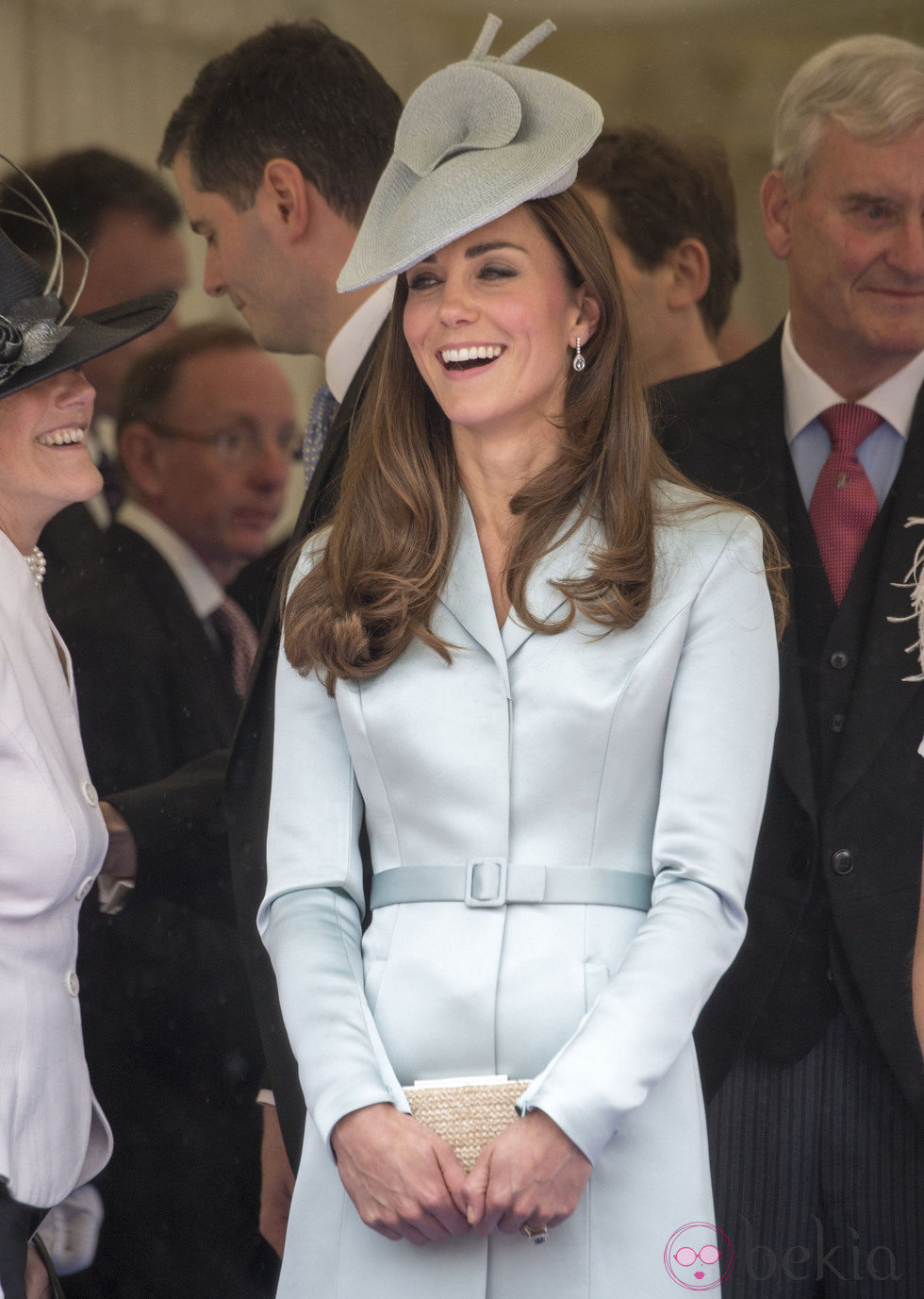 Kate Middleton en la procesión de la Orden de la Jarretera 2014