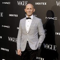 Modesto Lomba en la entrega del premio Vogue Who's on Next 2014