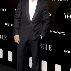 Adrián Lastra en la entrega del premio Vogue Who's on Next 2014