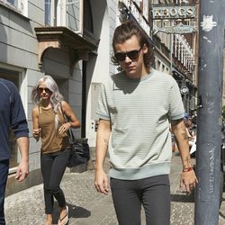 Harry Styles pasea en las calles de Copenhague.
