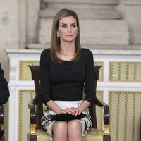 La Princesa Letizia en la firma de la Ley de Abdicación del Rey Juan Carlos