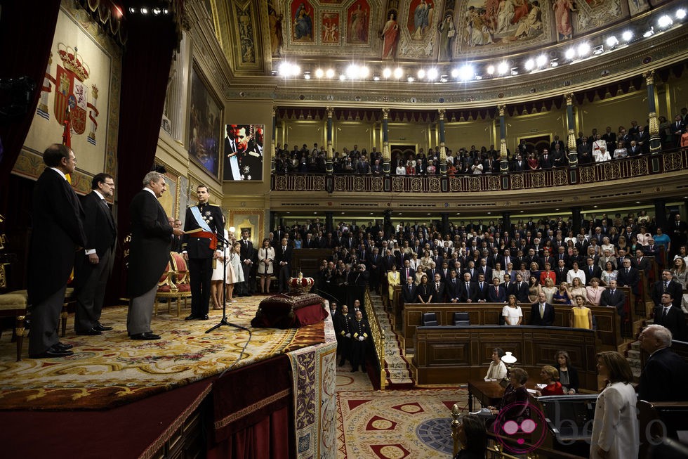 Proclamación de Felipe VI como Rey de España en el Congreso de los Diputados