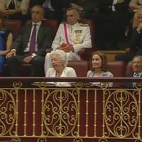 La madre y los abuelos de la Reina Letizia en la proclamación del Rey Felipe VI