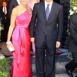 Ramón García y Patricia Cerezo en la boda de Verónica Cuevas y Manuel del Pino