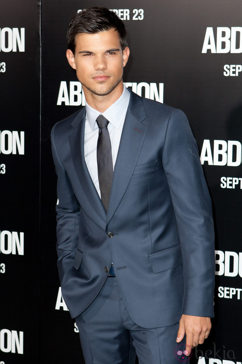 Taylor Lautner estrena su nueva película 'Abduction' en los Ángeles