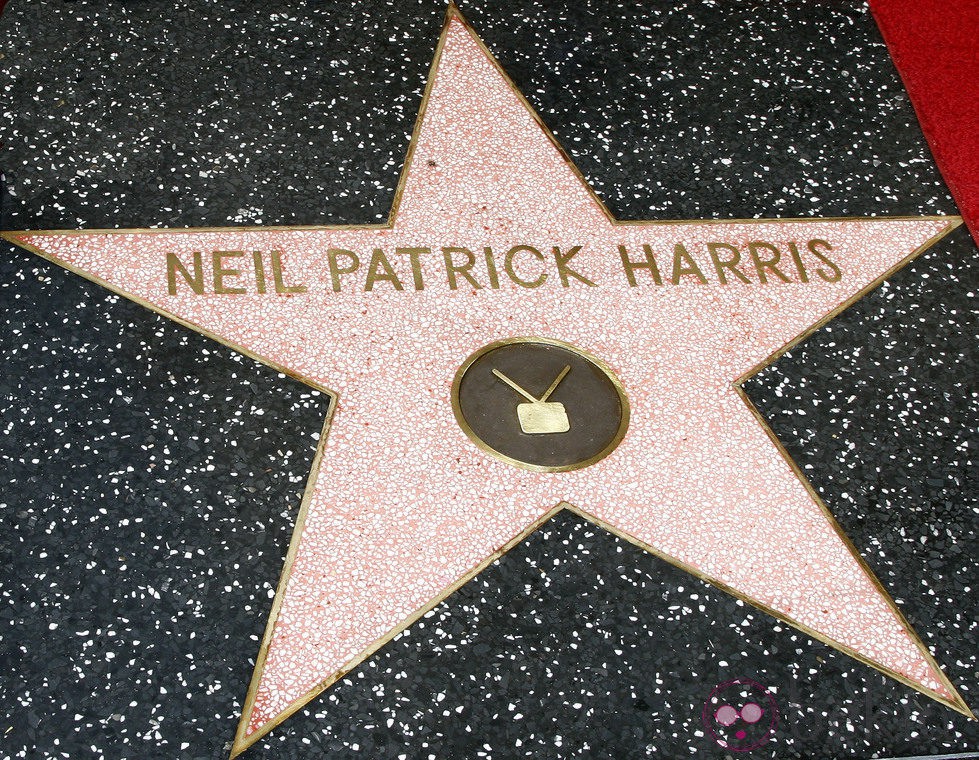Estrella de Neil Patrick Harris en el Paseo de la Fama