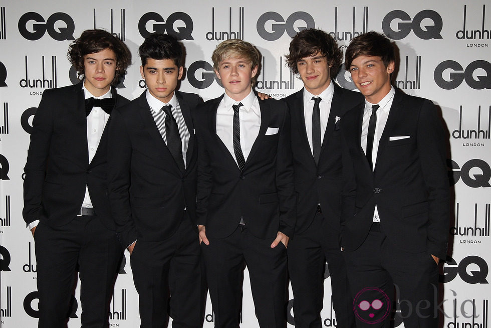 One Direction en los Premios GQ Hombre del año 2011