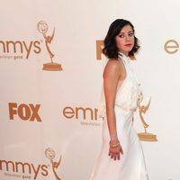 Aubrey Plaza en la gala de los Emmy 2011