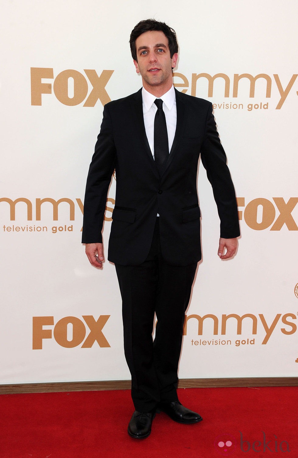 B. J. Novak en los premios Emmy 2011