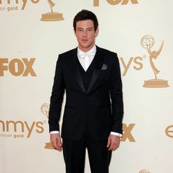 Cory Monteith en los premios Emmy 2011