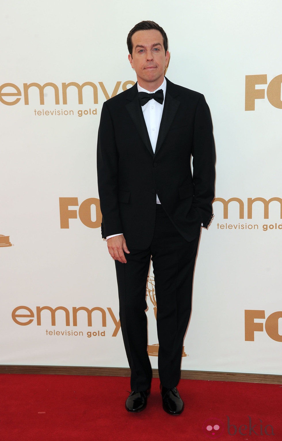 Ed Helms en la gala Emmy 2011