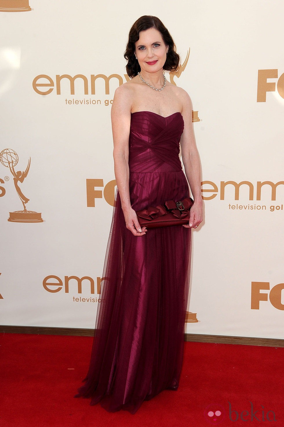Elizabeth McGovern en los premios Emmy 2011
