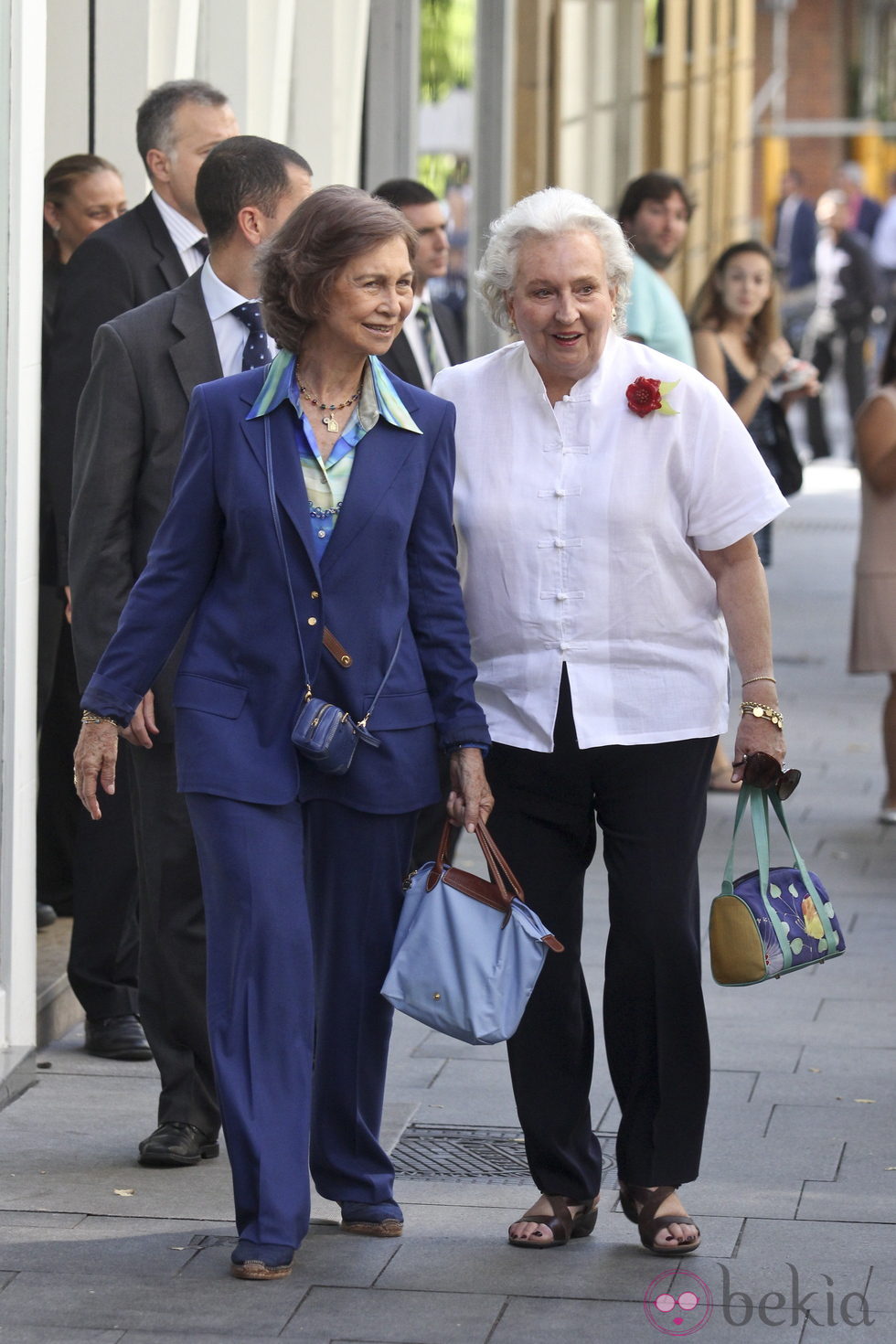 La Reina Sofía y la Infanta Pilar en el 36 cumpleaños de María Zurita